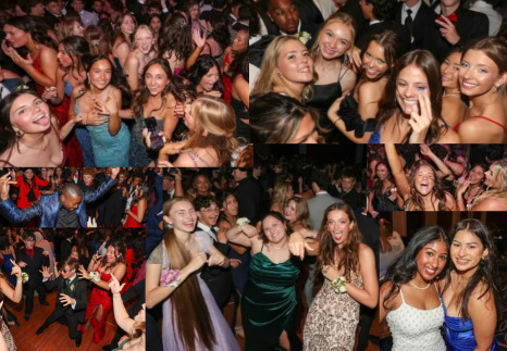 Somerville High School students celebrating at the Prom 