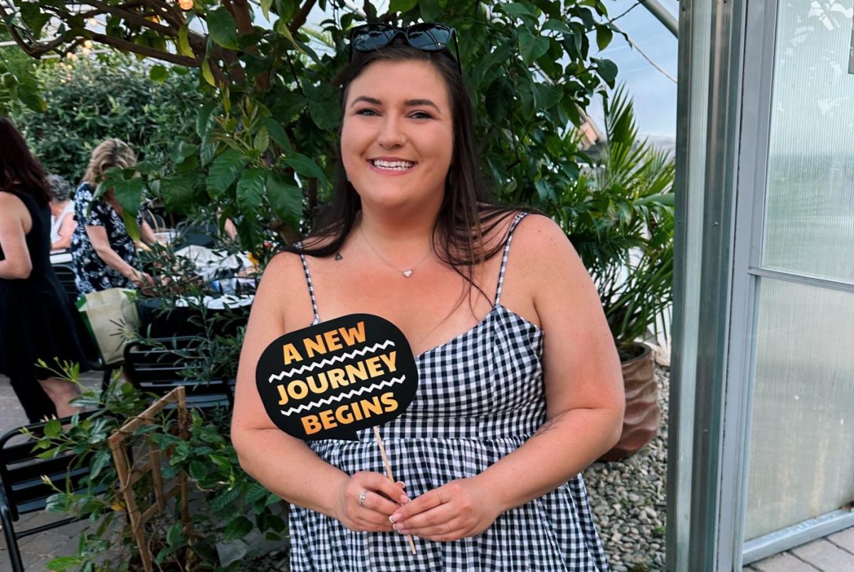 Ms. Furnari is ready to take on teaching at SHS. Photo by Jaclyn Furnari.