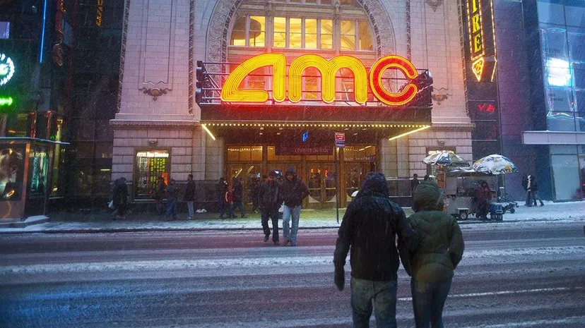 AMC theater in the winter. Photo Credits: Entertainment 
